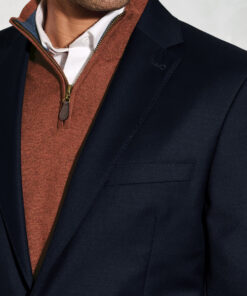 Alternative view of Regular Fit Otley Navy Pure New Wool Blazer