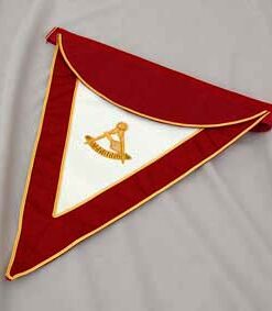 Past T.i. Master Apron - Lambskin   - Hand Embroidered Emblem (r&sm)