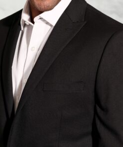 Alternative view of Tailored Fit Pegasus Black Washable Suit Jacket