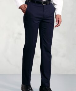 Tailored Fit Pegasus Navy Washable Suit Trousers