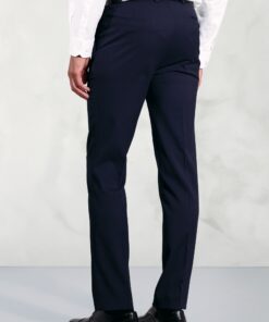 Alternative view of Tailored Fit Pegasus Navy Washable Suit Trousers