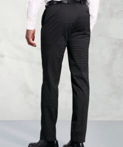 Alternative view of Tailored Fit Pegasus Charcoal Pin Dot Washable Suit Trousers
