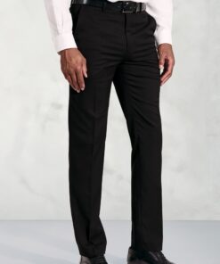 Tailored Fit Pegasus Black Washable Suit Trousers