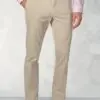 Tailored Fit Perry Stone Fine Twill Stretch Cotton Trousers