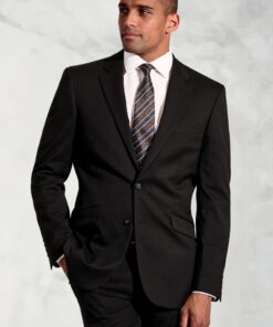 Tailored Fit Phoenix Black Suit Jacket