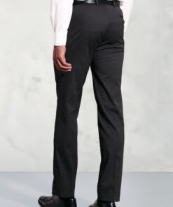 Alternative view of Tailored Fit Phoenix Charcoal Pin Dot Suit Trousers