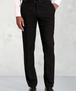 Tailored Fit Phoenix Black Suit Trousers