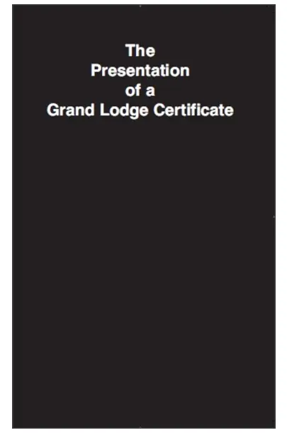 Presentation Address of GL Certificate