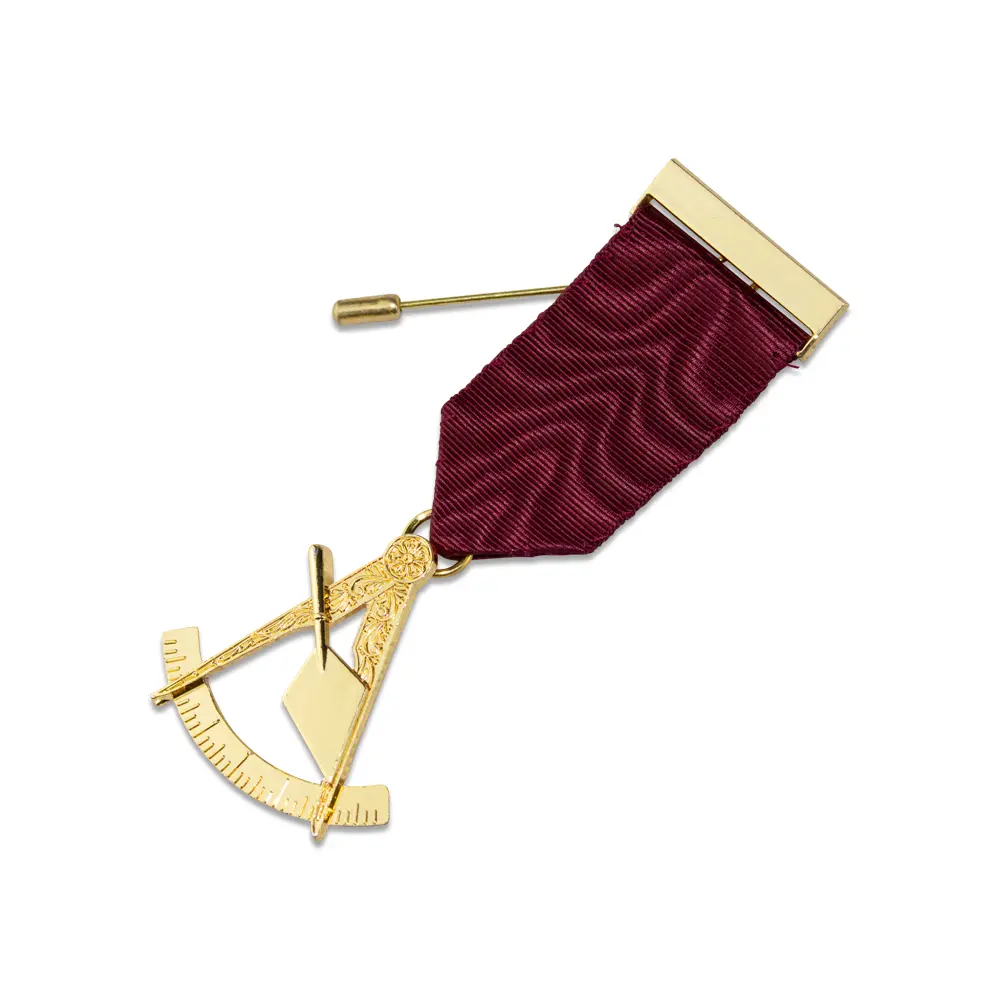 Royal and Select Master Past Masters Breast Jewel Metal Gilt