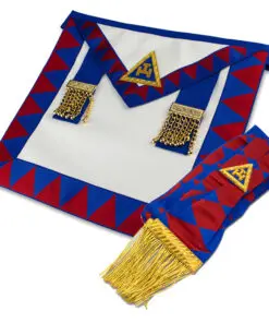 Royal Arch Provincial Apron & Sash Best Quality (no Badge)