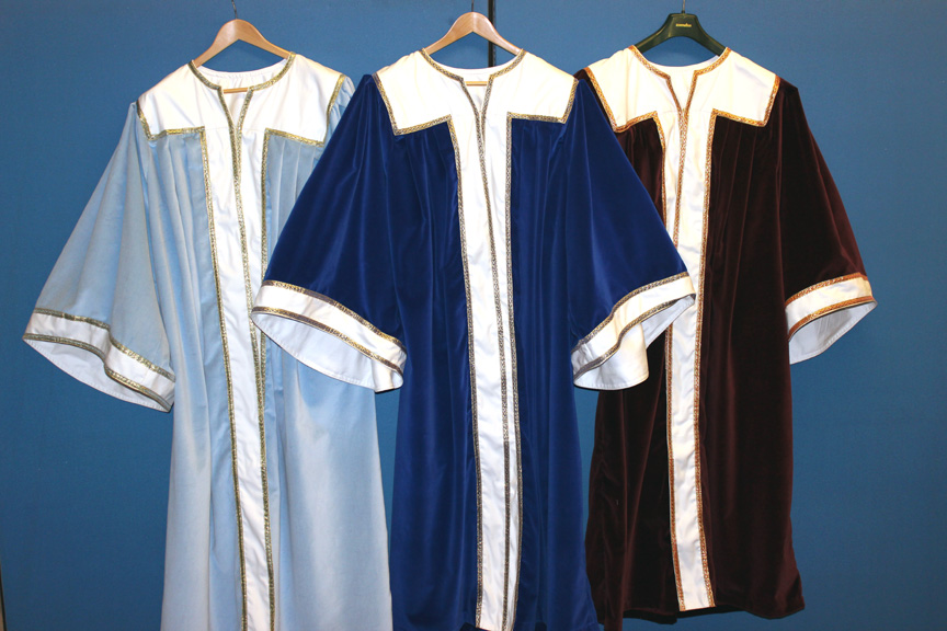 Ra Robes - velvet - Set Three For Principals