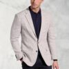 Tailored Fit Radcliffe Silver Grey Puppytooth Jacket
