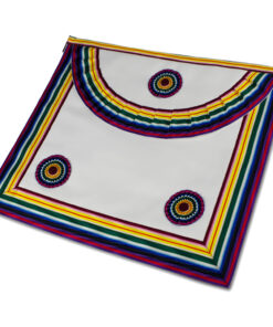 Royal Ark Mariner Members Apron Lambskin With Pocket