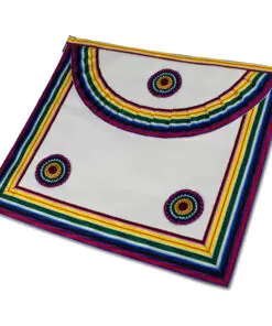 Royal Ark Mariner Members Apron Lambskin With Pocket