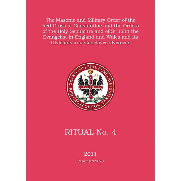 Red Cross of Constantine Ritual No 4