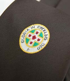 Royal Order of Scotland Tie Black With Woven Motif