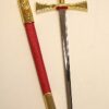 Royal Arch Dagger Red Sheath    Gilt Fittings