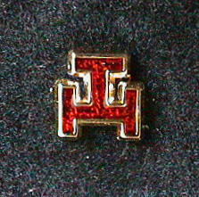 Royal Arch Lapel Badge Clutch Back