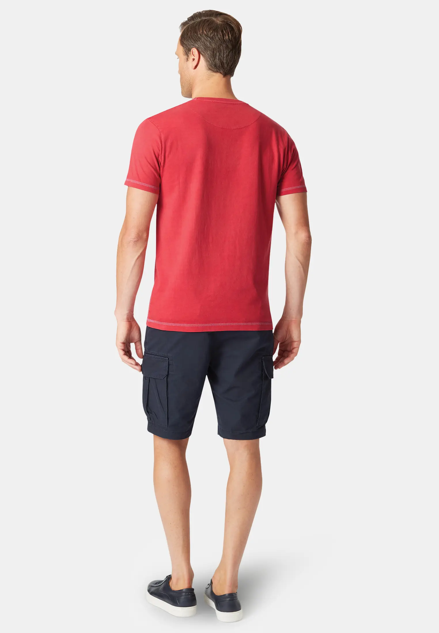 Ryton Red Pure Cotton T-Shirt - Image 2