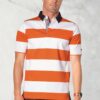 Sale Pure Cotton Burnt Orange Rugby Shirt
