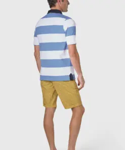 Alternative view of Sale Pure Cotton Sky Blue Rugby Shirt