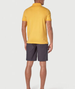 Alternative view of Seppi Pure Cotton Jersey Lemon Polo Shirt