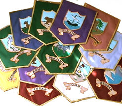 Set of 12 Pole Supports for Royal Arch Ensigns