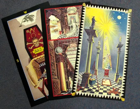 Set Of Three Unframed Tracing Boards (large) Prints Only