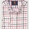Regular Fit Pink Tattersall Check Cotton Shirt