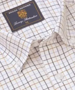 Alternative view of Regular Fit Blue Tattersall Check Cotton Shirt