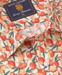 Alternative view of Regular Fit Mango Print Slub Cotton Shirt