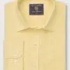 Regular Fit Lemon Pure Linen Shirt