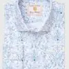 Tailored Fit 'Blue Paisley Print 'Occasion' Shirt