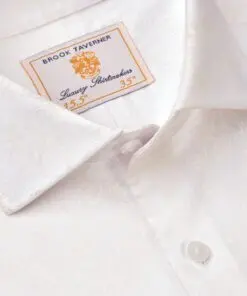 Alternative view of Tailored Fit White Floral Print 'Occasion' Shirt