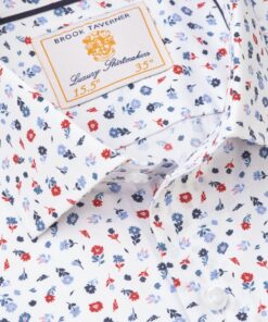 Alternative view of Regular Fit Red Ditsy Floral Shirt