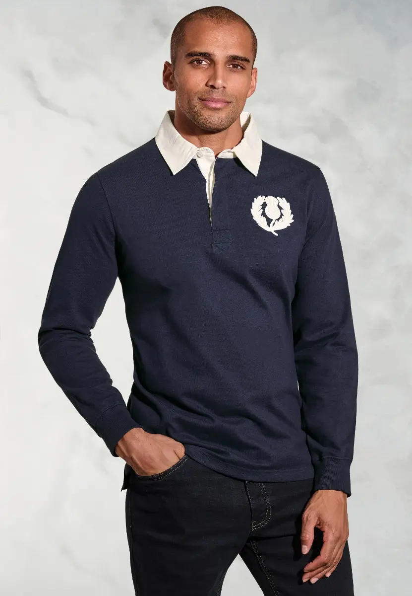 Scotland Heritage Pure Cotton Rugby Shirt