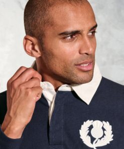 Alternative view of Scotland Heritage Pure Cotton Rugby Shirt