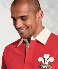Alternative view of Wales Heritage Pure Cotton Rugby Shirt