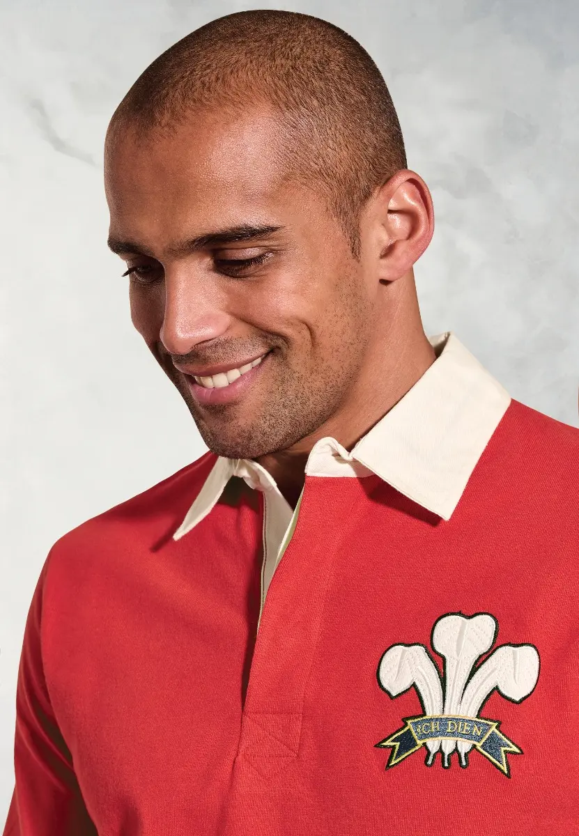 Wales Heritage Pure Cotton Rugby Shirt - Image 2