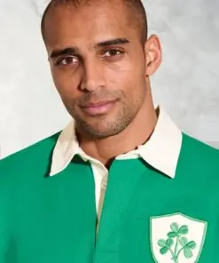 Alternative view of Ireland Heritage Pure Cotton Rugby Shirt