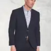 Tailored Fit Tyburn Navy Wool Blend Jacket