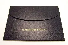 Warrant Case - With Gilt Embossed Name & Number Of Lodge