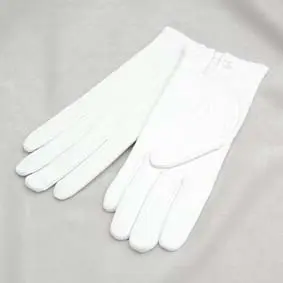 White Gloves - Ladies Size