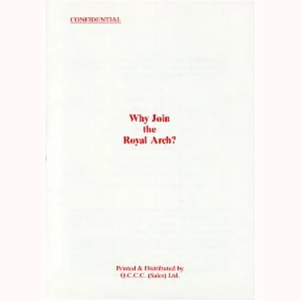 Why Join the Royal Arch?