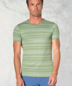 Willis Pure Cotton Apple Herringbone Hoop T-Shirt
